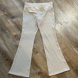 Divided H&M M Textured Flare pants